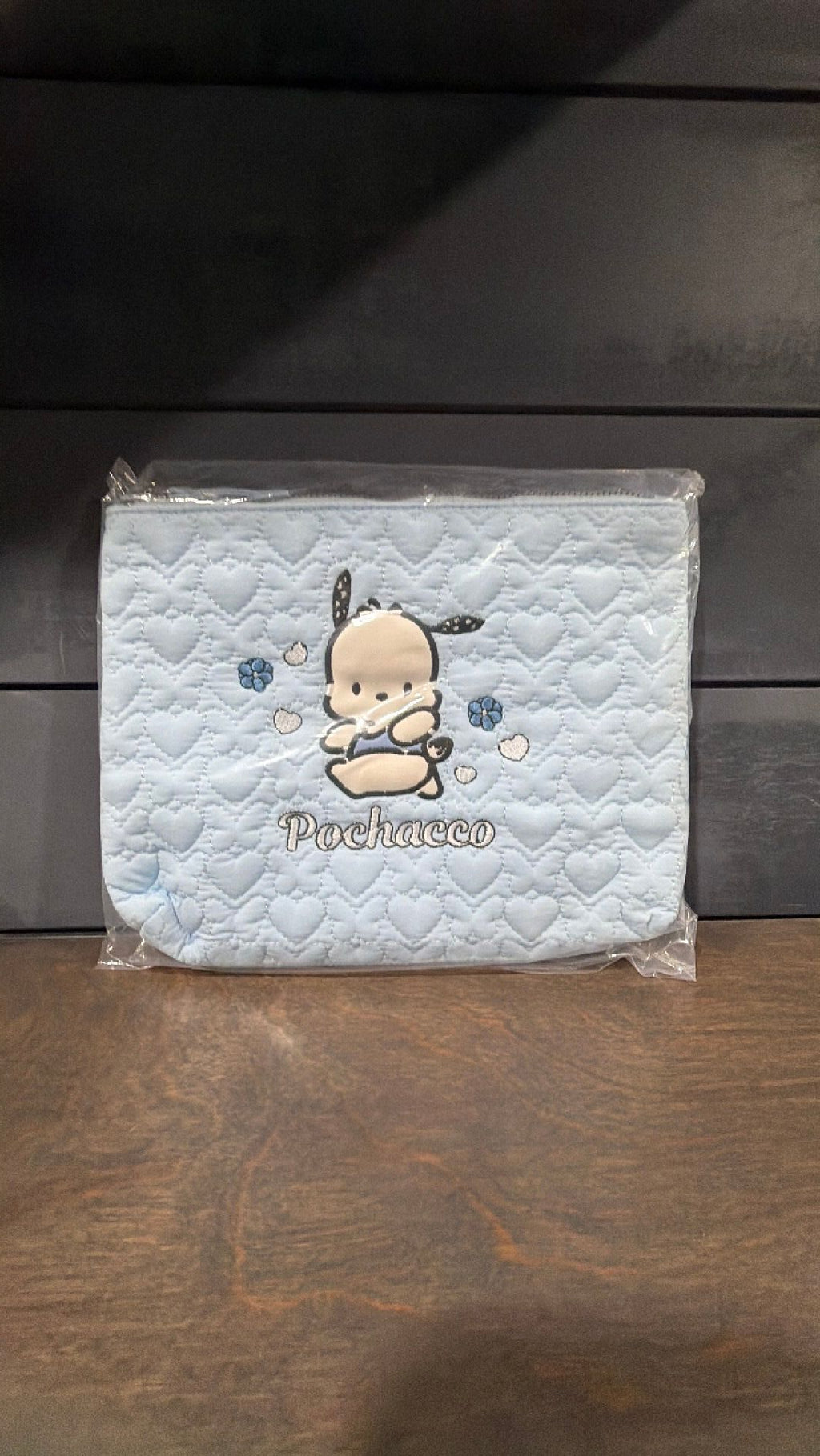 Pochacco makeup bag NWT