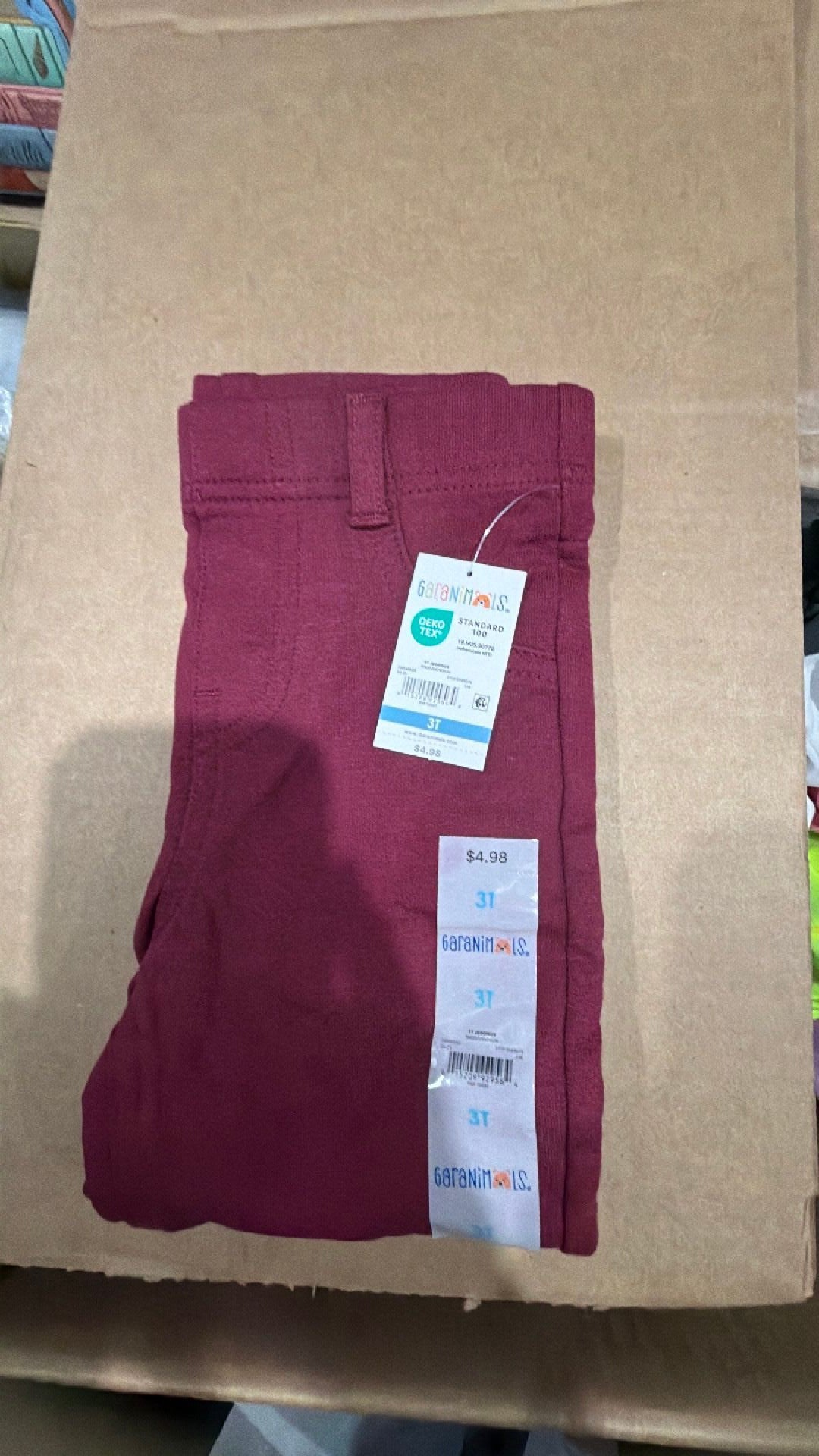 Girls spandex pants size 3T NWT