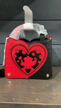 Alice in wonderland queen of hearts crossbody NWT