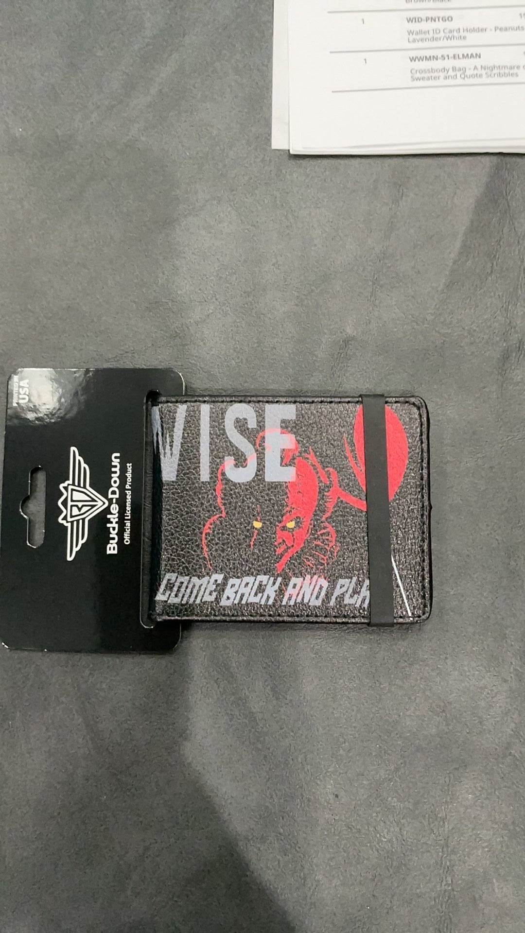 It Pennywise bifold wallet