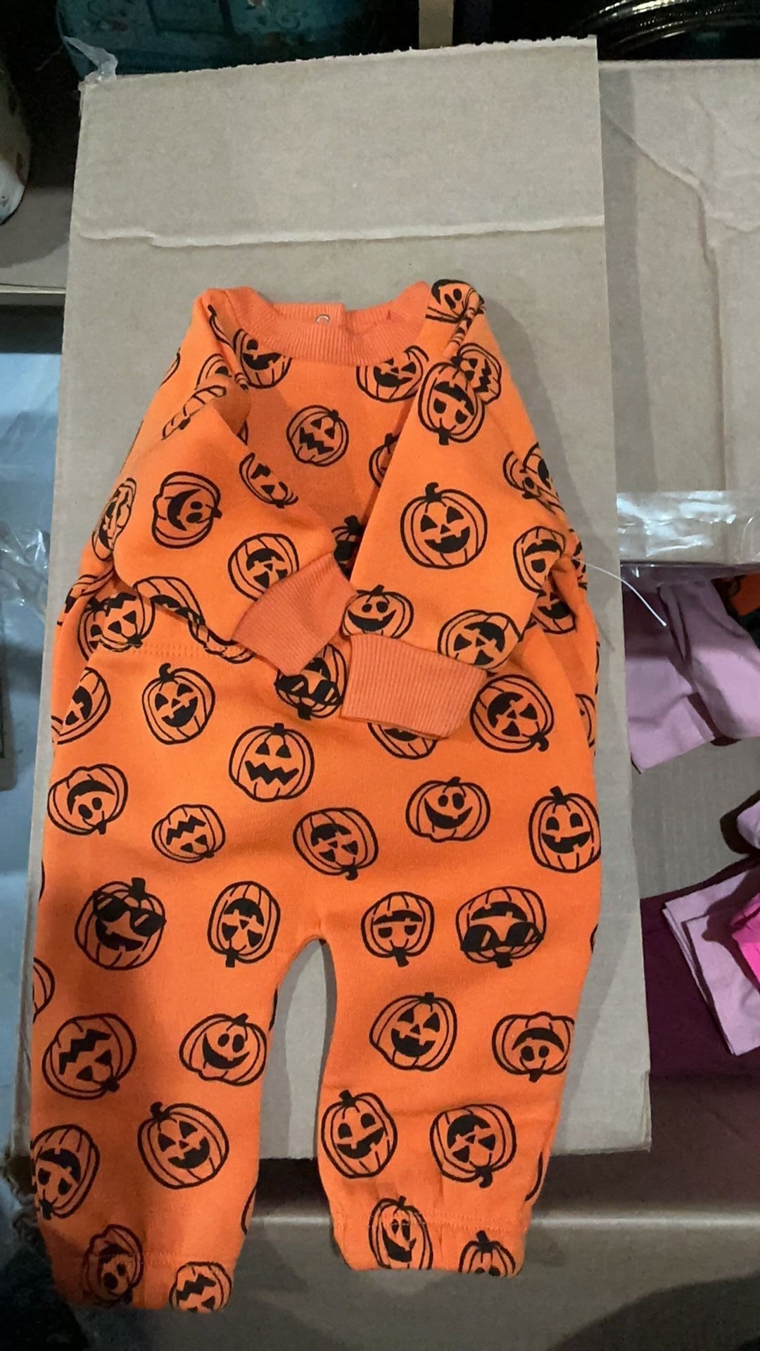 Kids PJ set for Halloween NWIT size 0/3 months