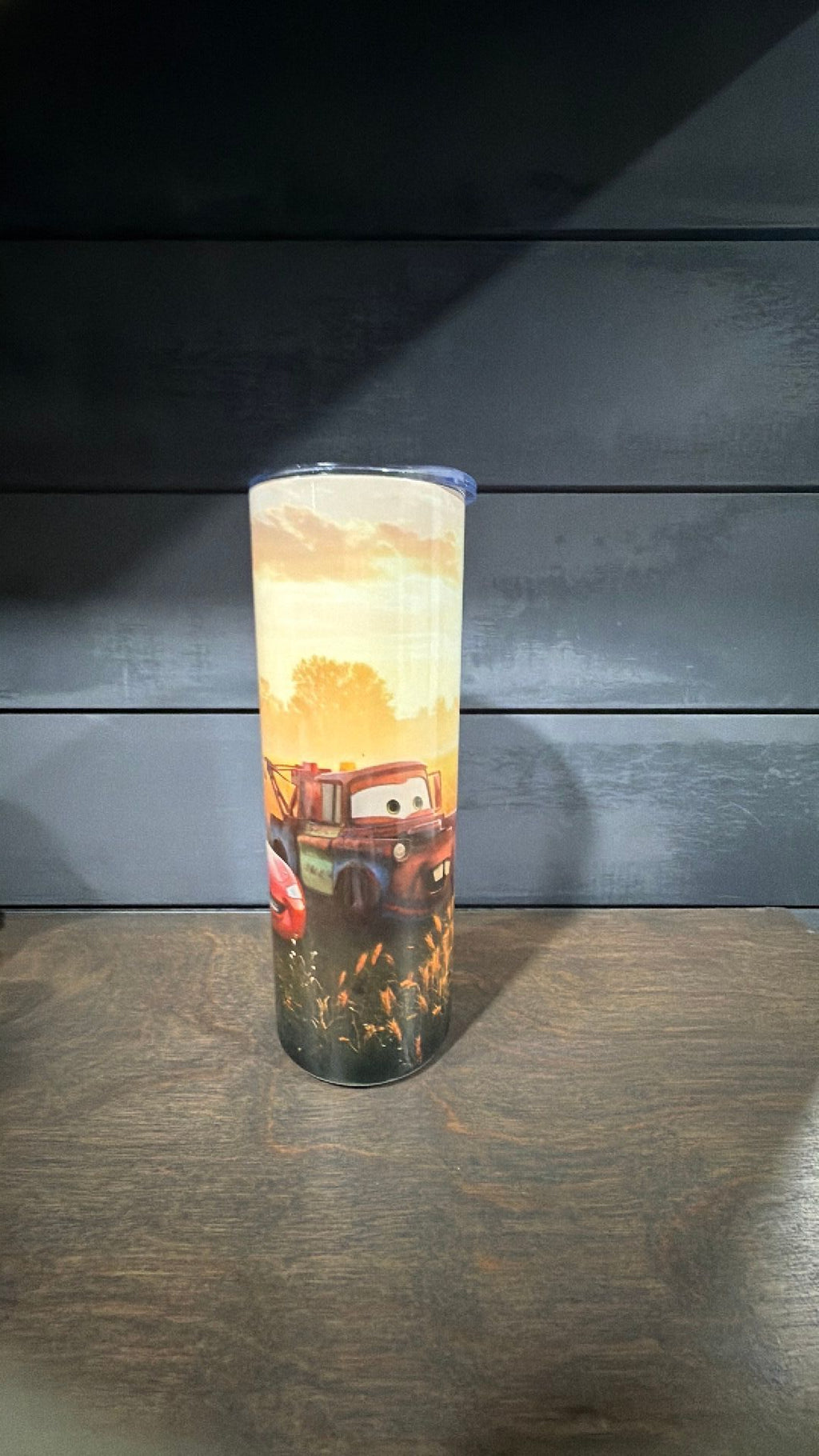 Cars inspired tumbler