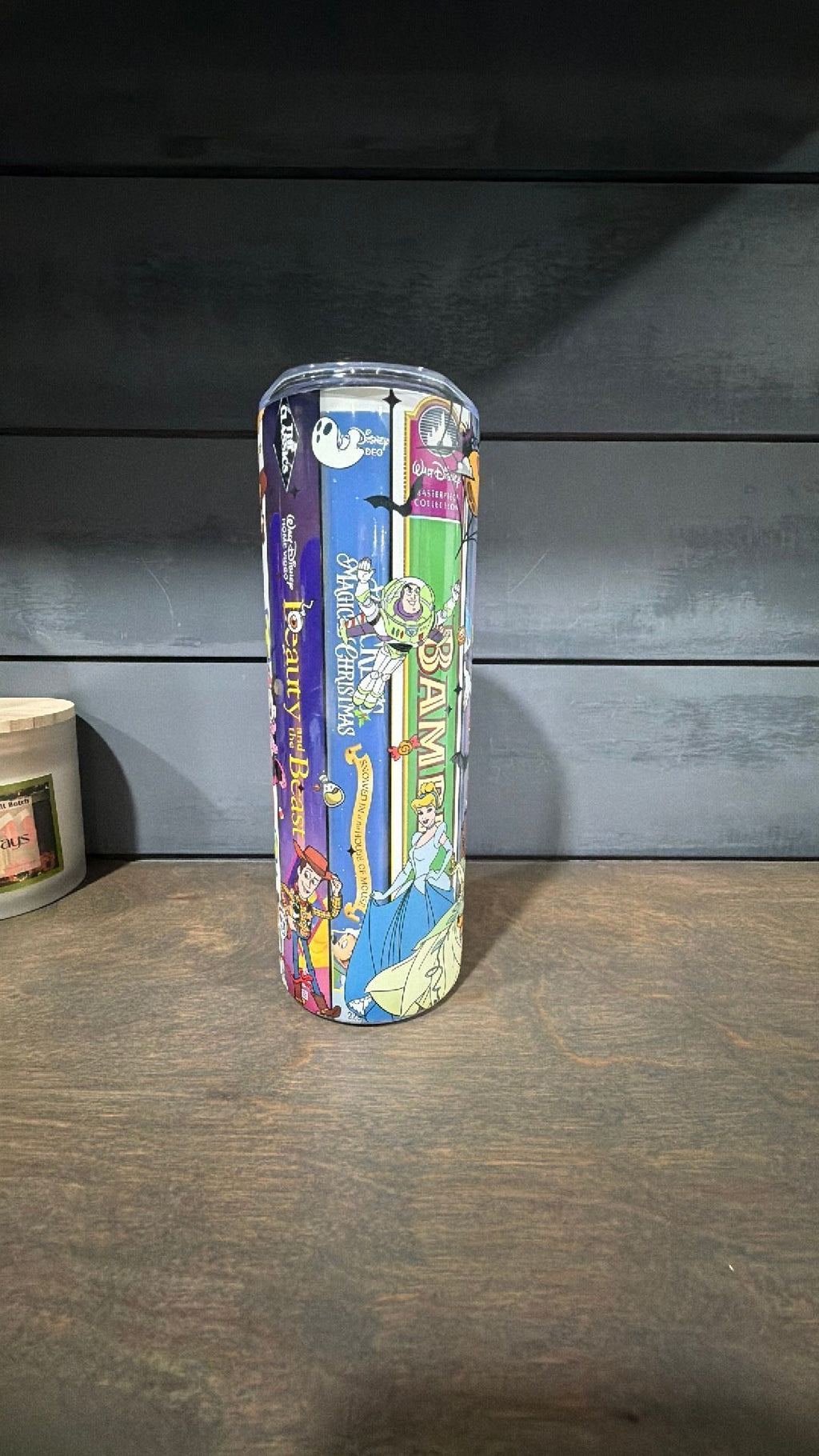 Disney books inspired tumbler