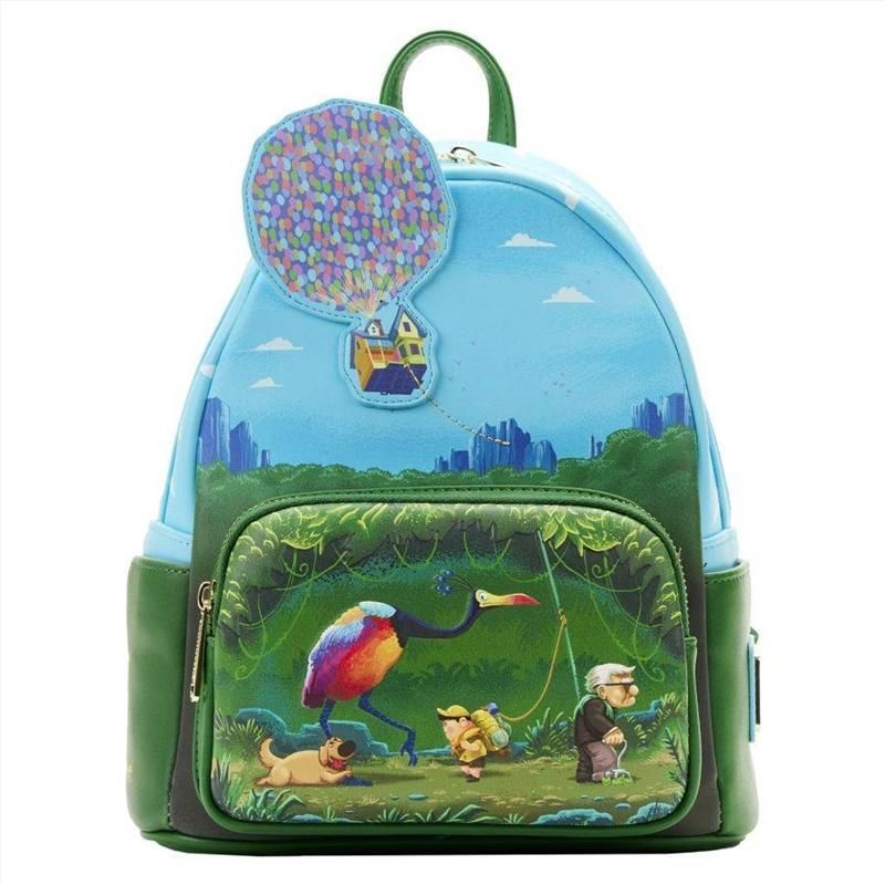 Loungefly Disney NWT Pixar Up Moment Jungle Stroll Backpack