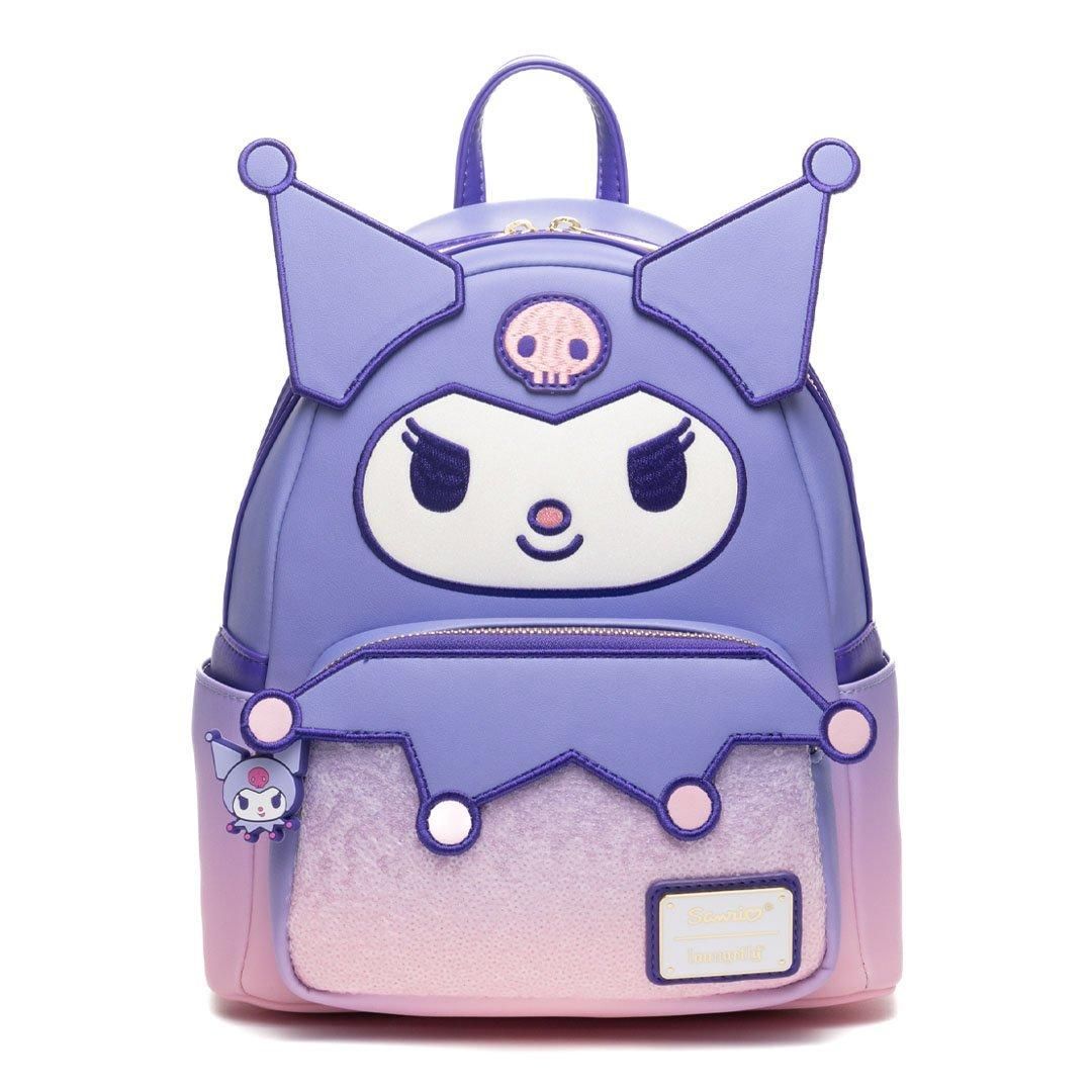 Loungefly NWT Sanrio Kuromi Sequin Cosplay Mini Backpack - 707 Street Exclusive