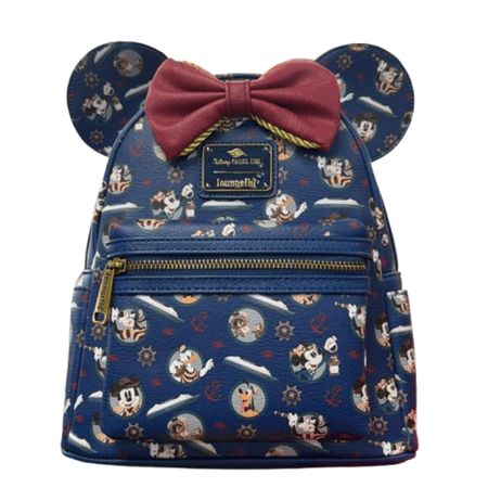 Disney Parks NWT Cruise Line Loungefly Mini Backpack Treasure New With Tag
