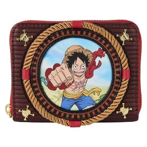 Loungefly One Piece Luffy Zip Around Wallet NWT