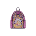Rapunzal stained glass loungefly backpack NWT