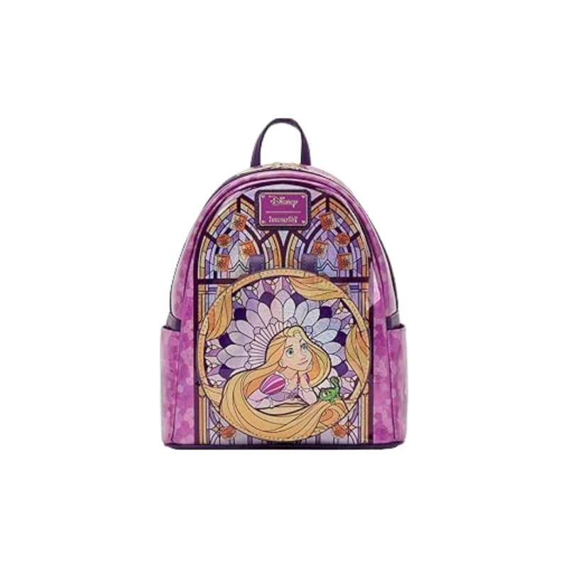 Rapunzal stained glass loungefly backpack NWT