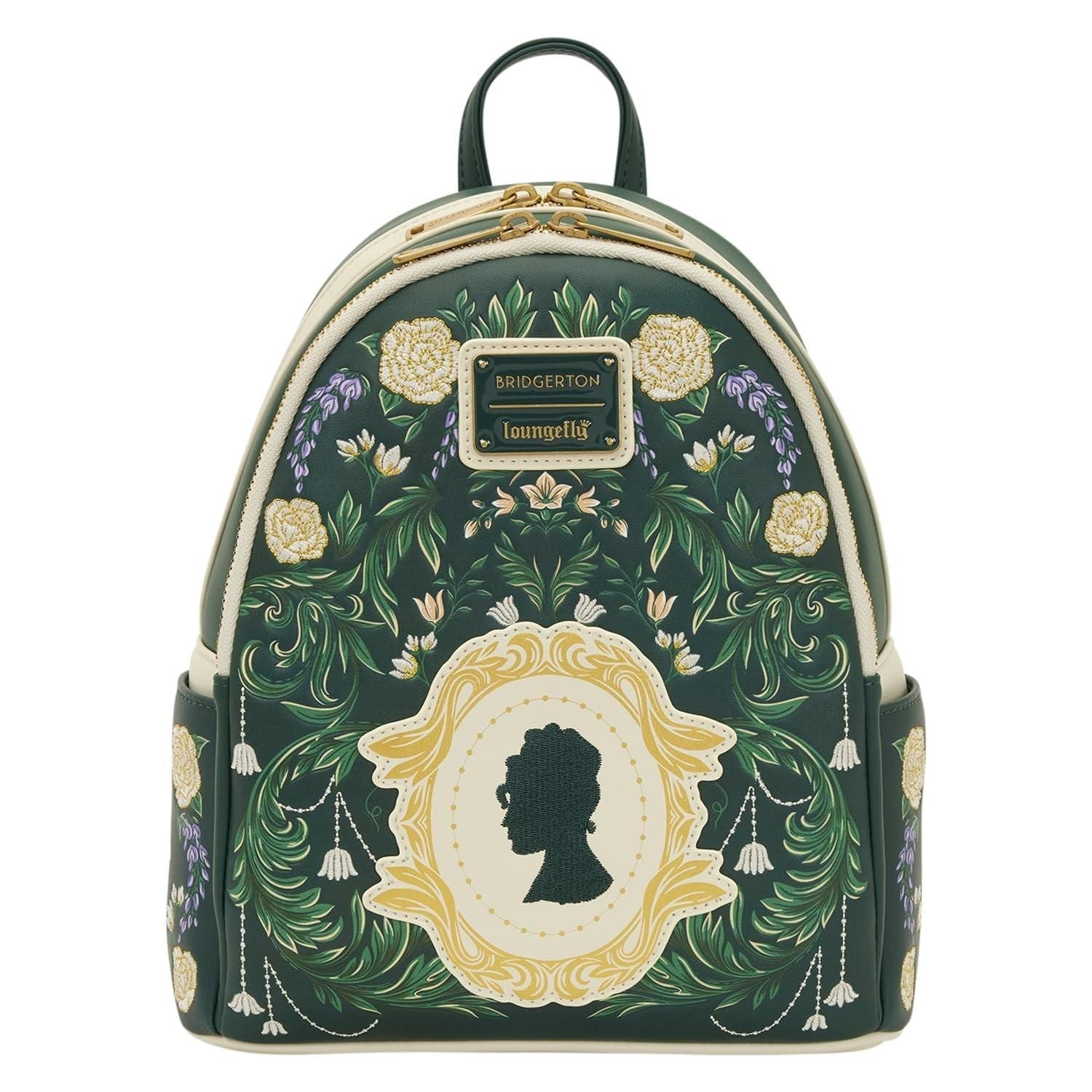 Loungefly NWT Netflix Silhouette Floral Mini Rucksack