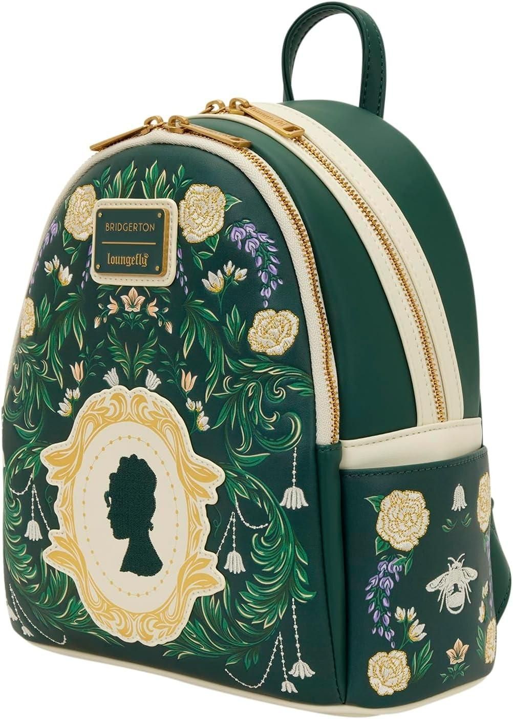 Loungefly NWT Netflix Silhouette Floral Mini Rucksack