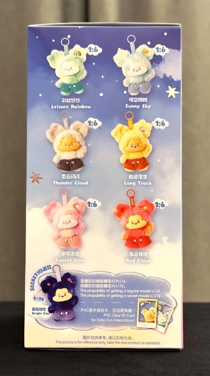 Miniso Disney Mickey Head in the Clouds Vinyl Plush Single Blind Box