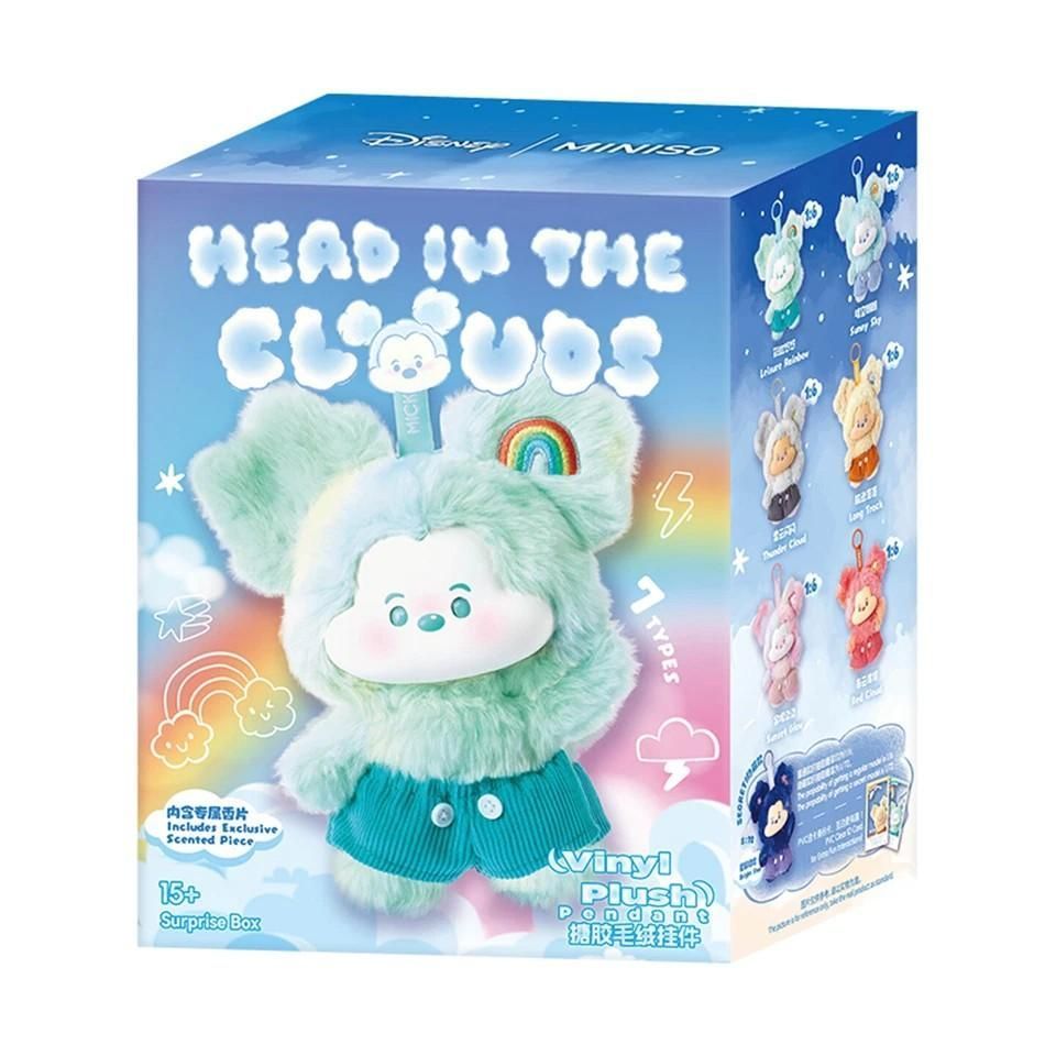 Miniso Disney Mickey Head in the Clouds Vinyl Plush Single Blind Box