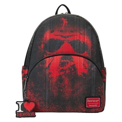 Loungefly Warner Brothers NWT Friday the 13th I Heart Horror Mini Backpack