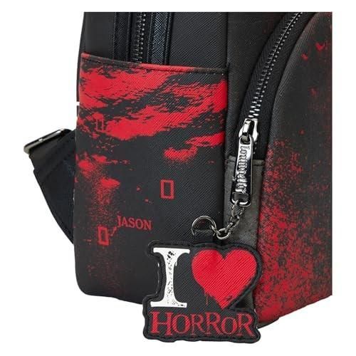 Loungefly Warner Brothers NWT Friday the 13th I Heart Horror Mini Backpack