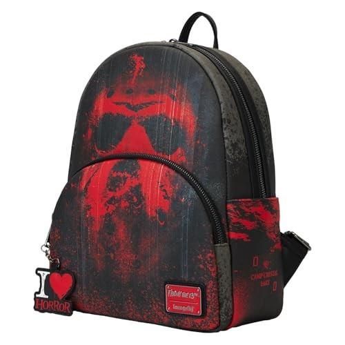 Loungefly Warner Brothers NWT Friday the 13th I Heart Horror Mini Backpack