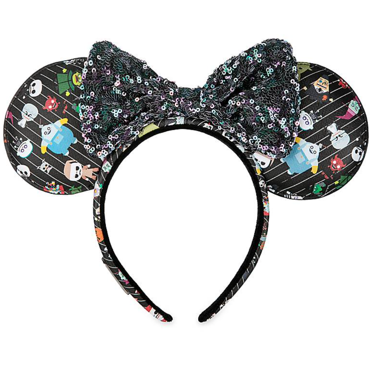 Disney NWT The Nightmare Before Christmas Minnie Mouse Ear Headband New With Tag