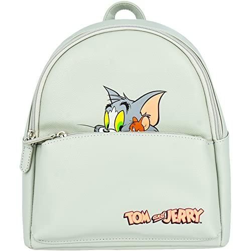 Danielle Nicole DANI Tom And Jerry Mini Backpack, Small Bookbag, Pale Green