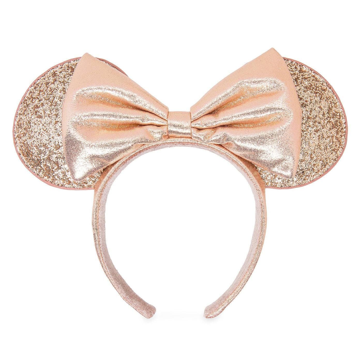 Disney Parks NWT Minnie Mouse Briar Rose Gold Ear Headband