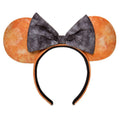 Disney Minnie Mouse Halloween Costume Accessories With Acid Wash Orange Ears An