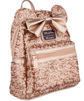 Disney Parks Minnie Mouse Sequined Mini Backpack By Loungefly
