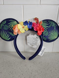 Disney Parks Encanto Palm Embroidered Minnie Ears With Flowers & Butterfly