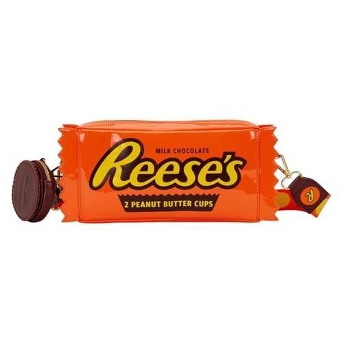Loungefly Hershey's Reese's Peanut Butter Cups Crossbody Bag with Coin Bag