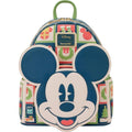 Loungefly Mickey and Minnie Holiday Mini Backpack