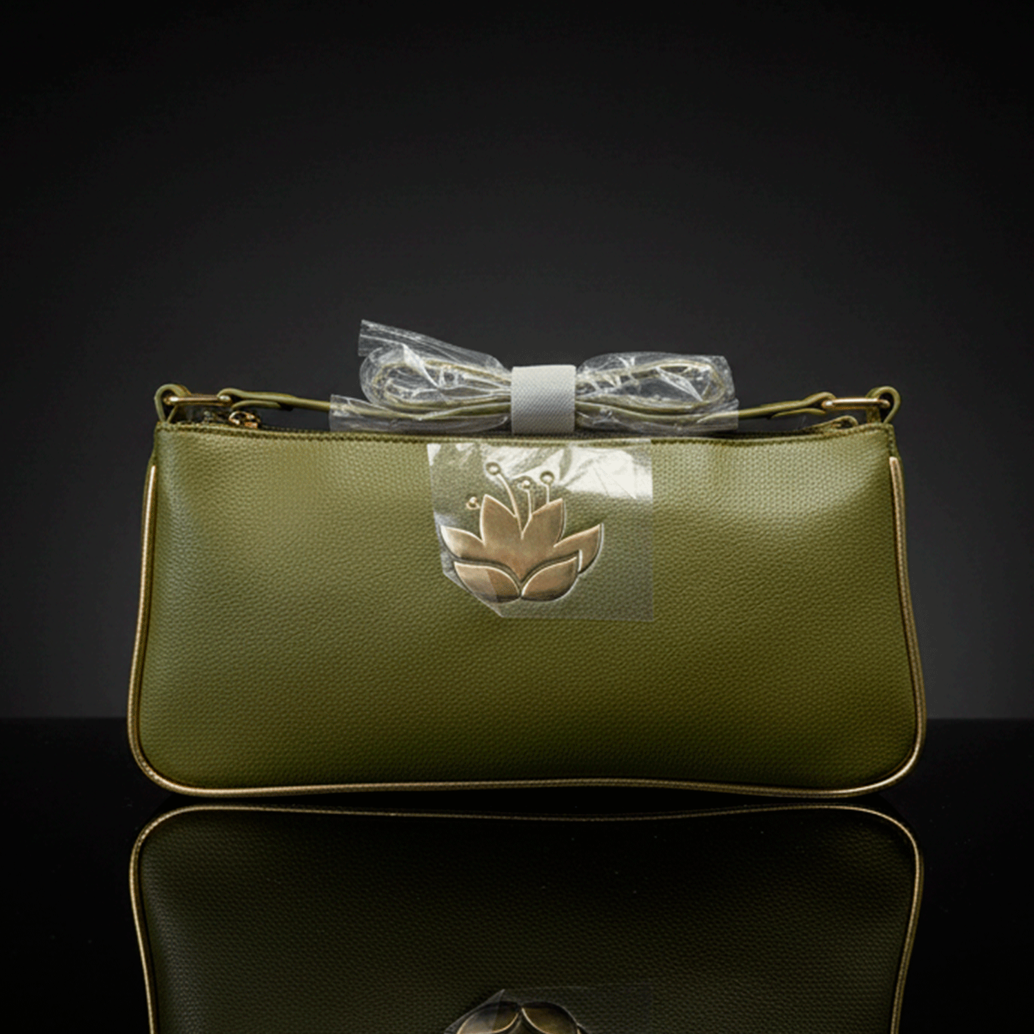 Danielle Nicole Disney Princess & The Frog Tiana Green Floral Shoulder Purse