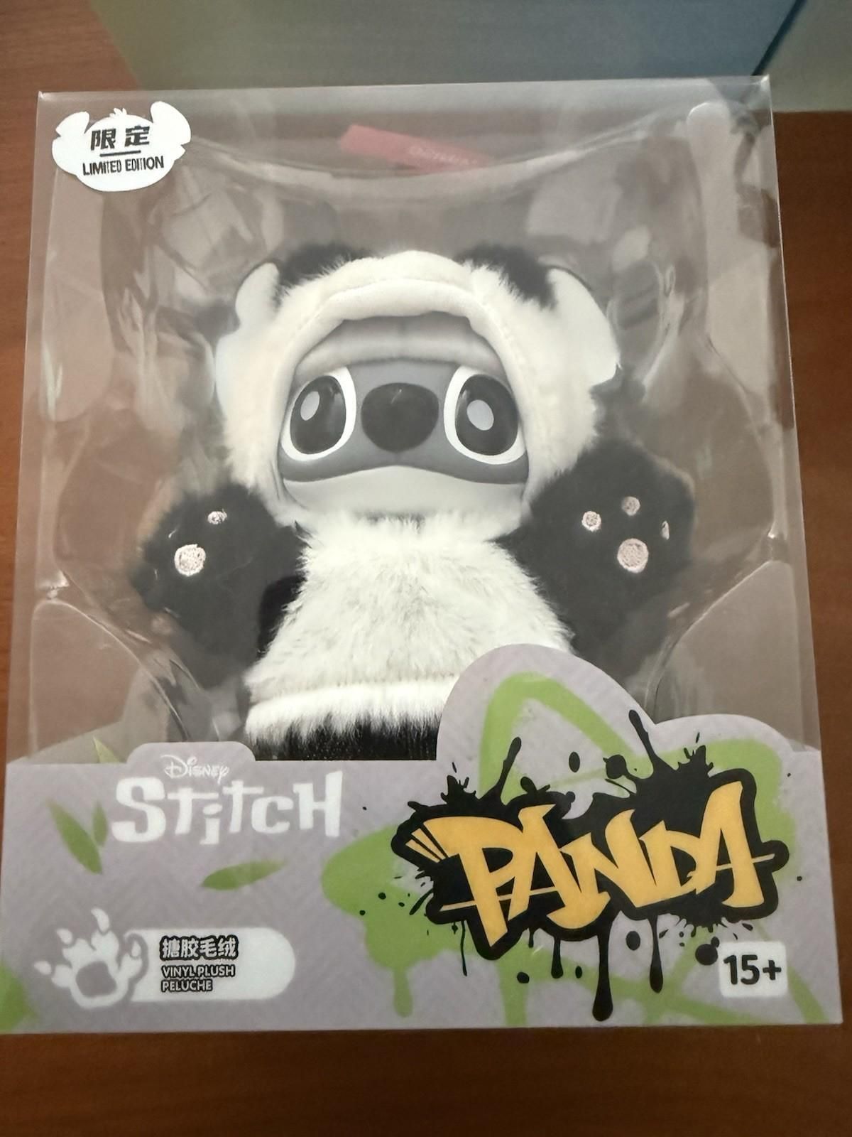 Authentic Miniso Disney Stitch GenZ Street Panda Vinyl Plush Toy Genuine