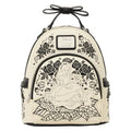 Loungefly Disney: Alice in Wonderland - Embroidered Floral Mini Backpack with 3D Bow - Great for Kids & Adults - Collectible Bags