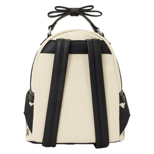 Loungefly Disney: Alice in Wonderland - Embroidered Floral Mini Backpack with 3D Bow - Great for Kids & Adults - Collectible Bags