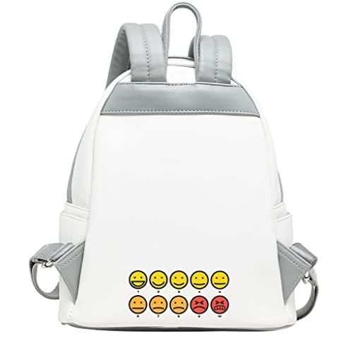 Loungefly Disney Glow in the Dark Talking Baymax Double Strap Shoulder Bag Purse, Multicolor, One Size