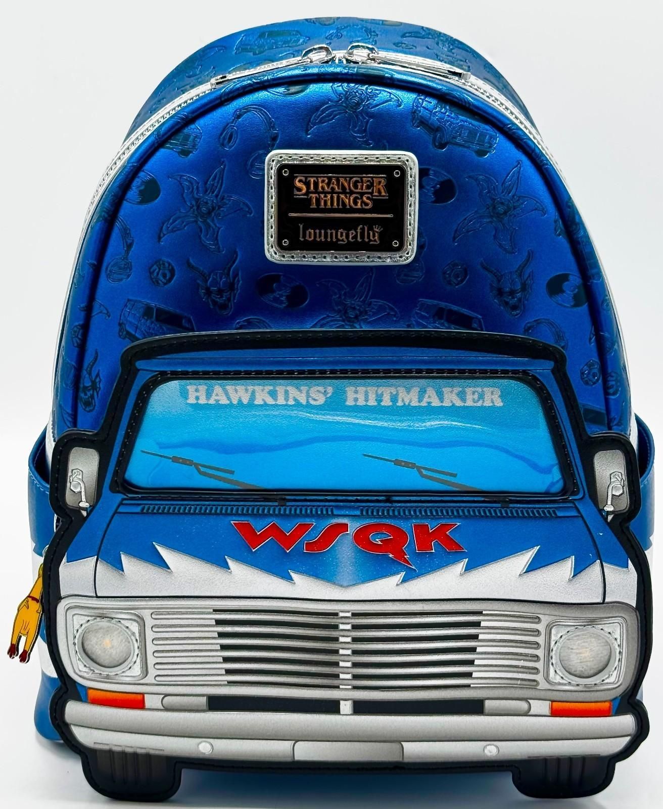 Loungefly Stranger Things WSQK Van Mini Backpack Light Up Hawkins Hitmaker Bag