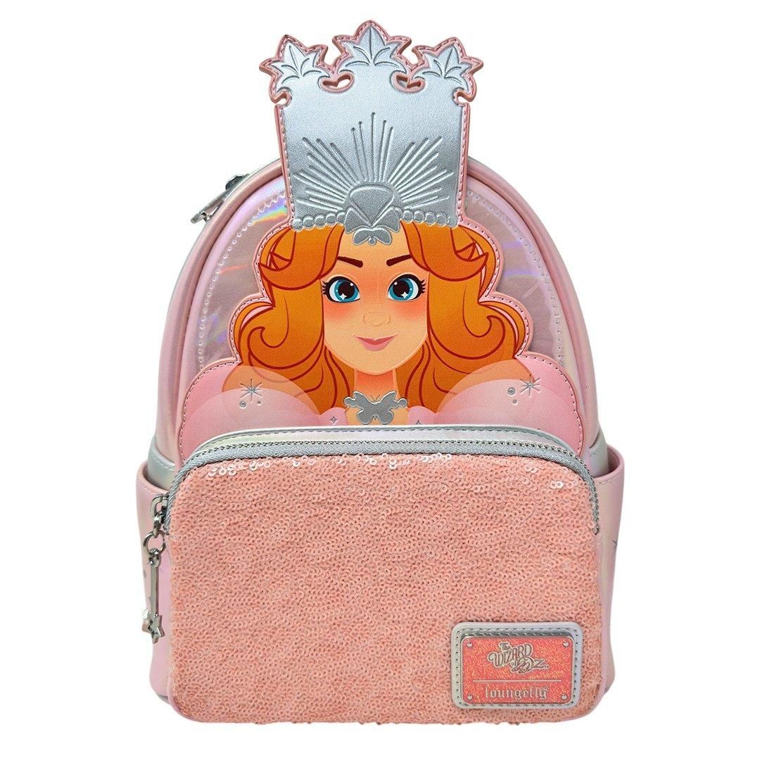 Loungefly WOZ Glinda The Good Witch Cosplay Mini Backpack