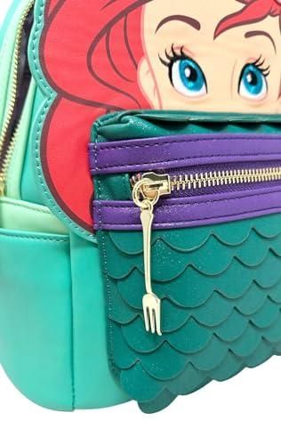 Loungefly Disney the Little Mermaid Figural Cosplay Mini Backpack