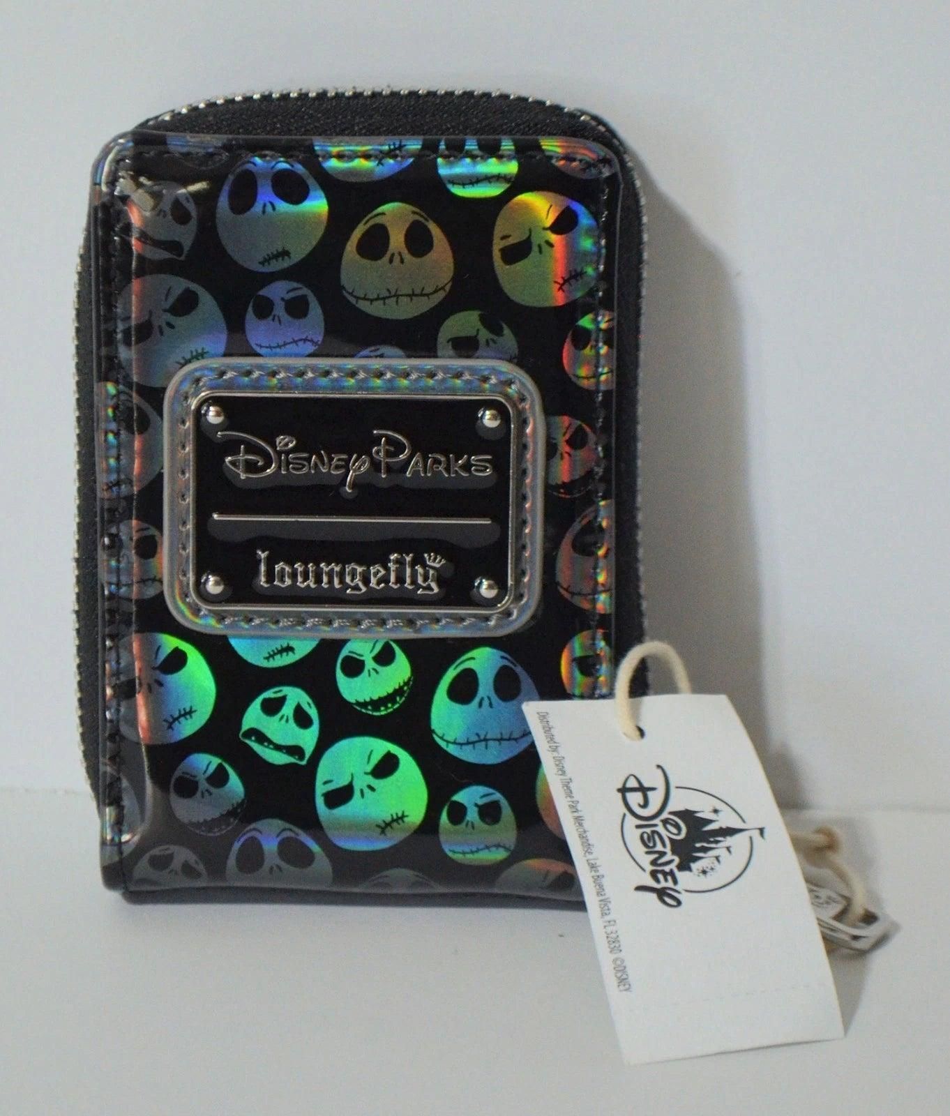 Disney Parks Nightmare Before Christmas Jack Skellington Loungefly Wallet