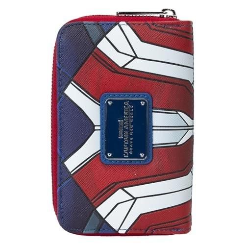 Captain America 4 Brave New World Zip Wallet Coin Purse 6x4in