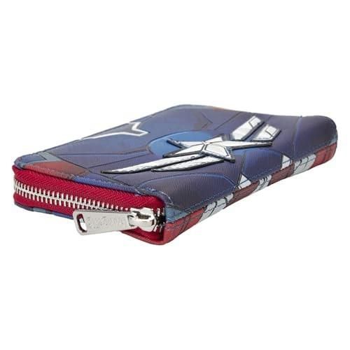 Captain America 4 Brave New World Zip Wallet Coin Purse 6x4in