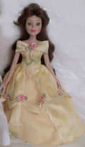 2002 Disney Princess BELLE 16" Porcelain Keepsake Doll