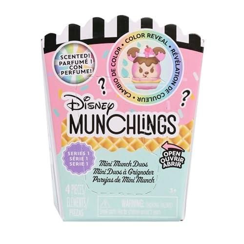 Disney Munchlings Mini Munch Duos  1-inch Figurines< Kids Ages 3 and up