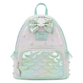 Loungefly the Little Mermaid Iridescent Pearl Mini Backpack