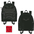 LoungeFly - Dc the Batman All Black Mini Backpack, the Dark Knight - Multicolored