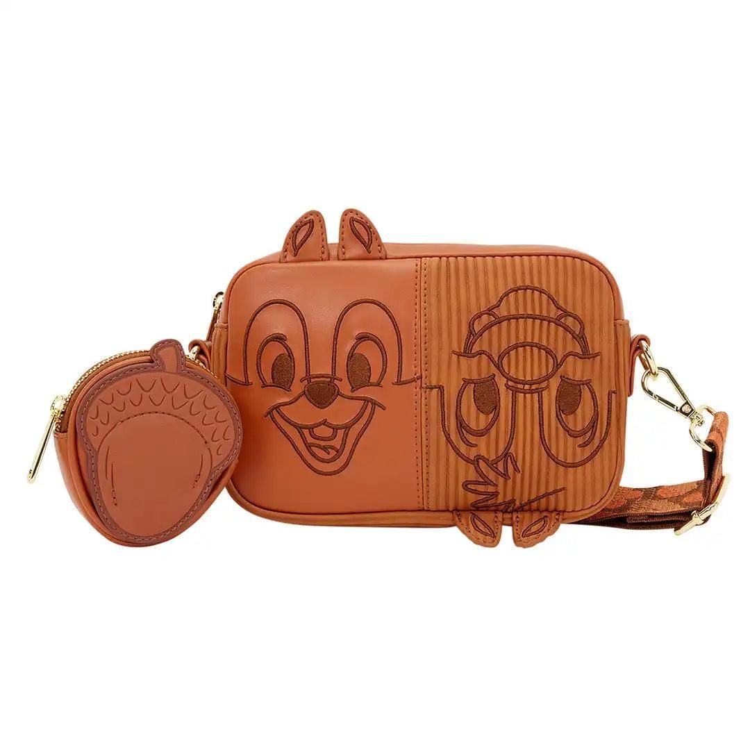 Chip and dale corduroy sling bag NWT