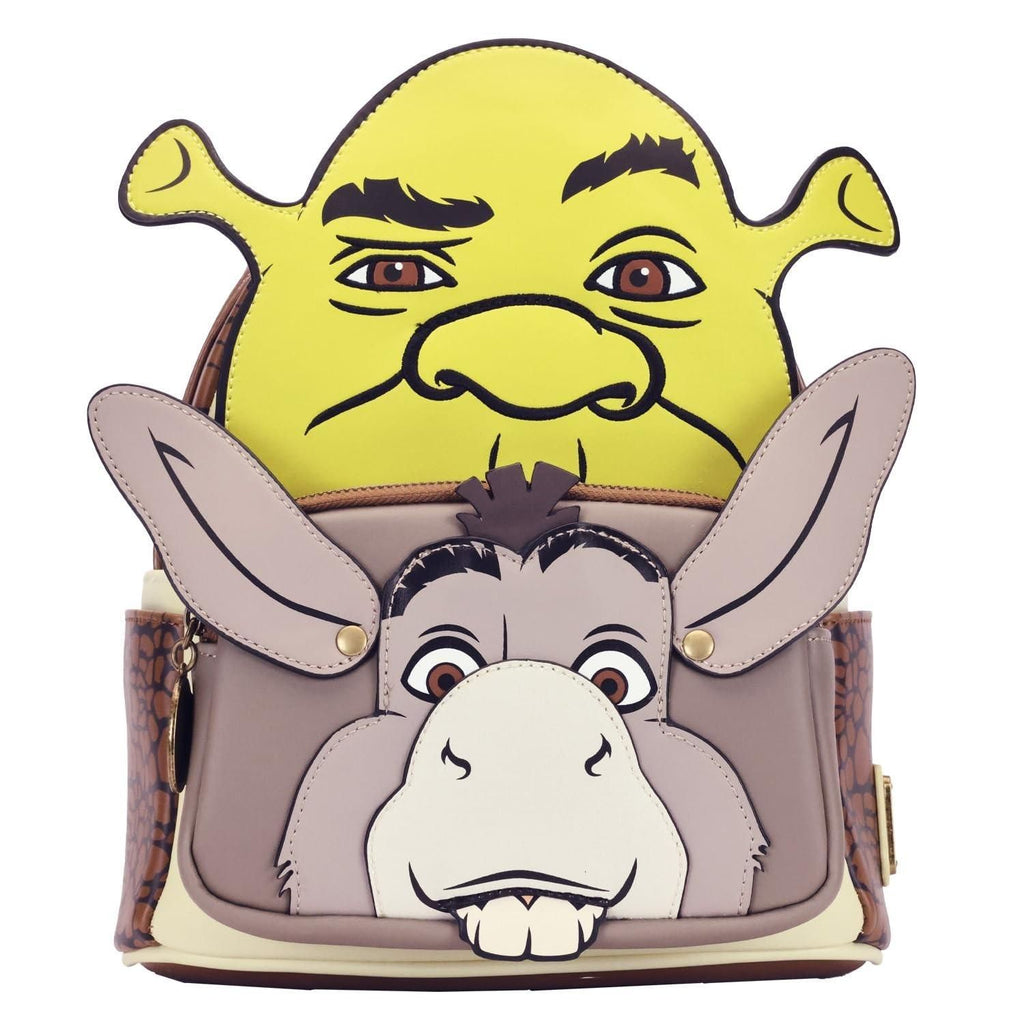 Loungefly Exclusive Shrek and Donkey Mini Backpack