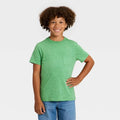 Boys' Short Sleeve Pocket T-Shirt - Cat & Jack™ Emerald Green XL