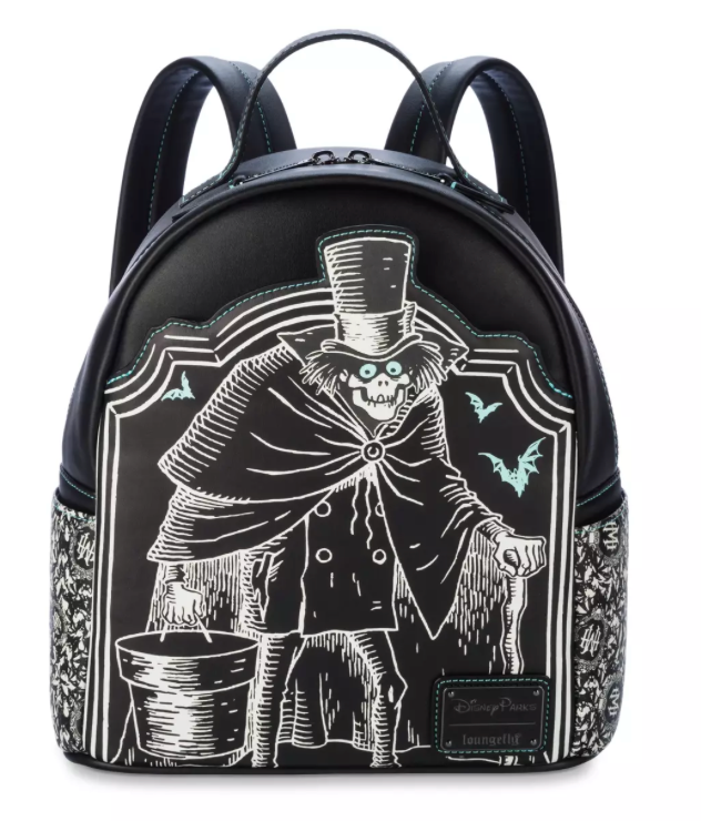 Disney Parks NWT The Haunted Mansion Loungefly Mini Backpack Glow New With Tag