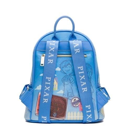 Wondapop Disney Pixar up Carl and Ellie 11" Vegan Leather Mini Backpack