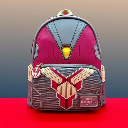 Marvel NWT Exclusive Avengers Vision Light Up Cosplay Mini Backpack