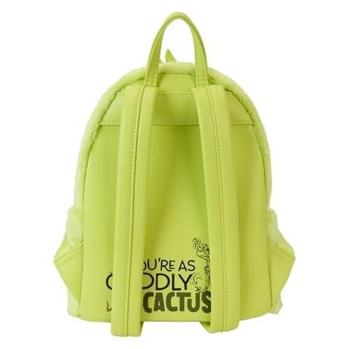 Loungefly NWT Dr Seuss Plush Grinch Light up Cosplay Mini Backpack